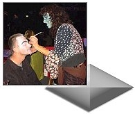 milka / swr3 halloween party 2003 - eventschminken @ [theater] Dimbeldu